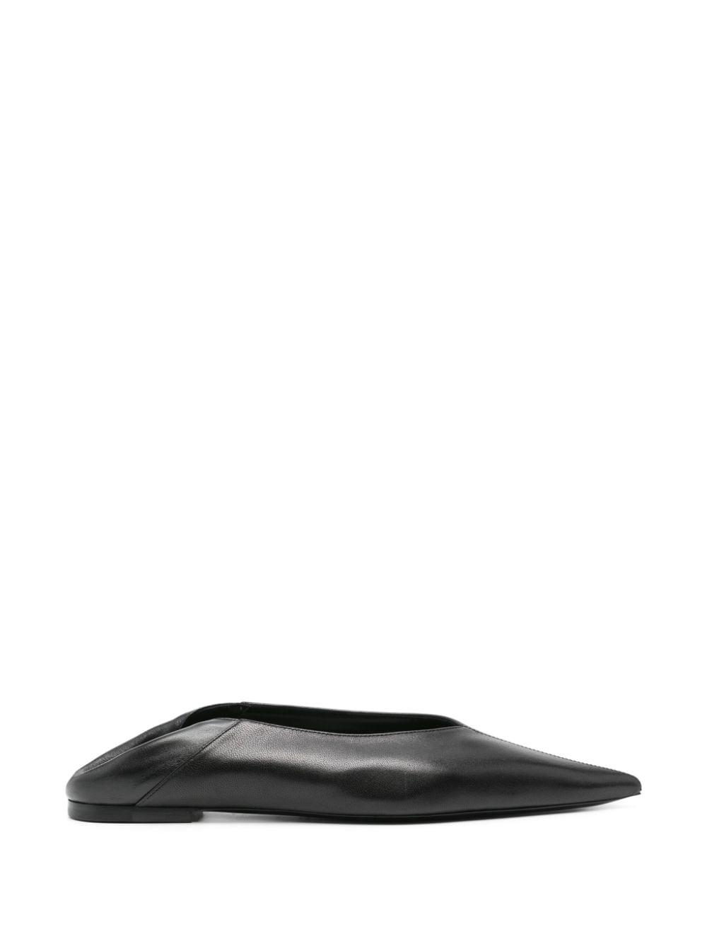 SAINT LAURENT Elegant Black Ballerina Shoes for Women