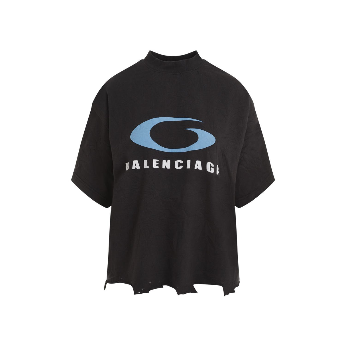 BALENCIAGA Women's Mini Cropped T-Shirt