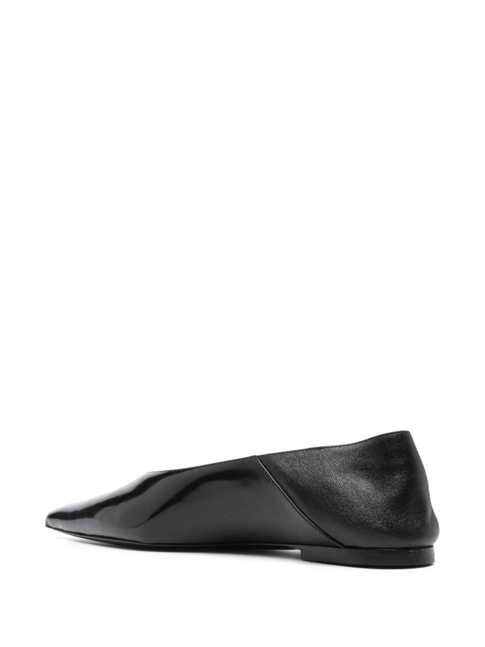 SAINT LAURENT Classic Black Leather Nour Sandals for Women