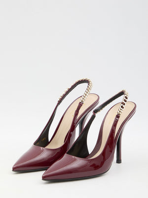 GUCCI Elegant Slingback Pumps with Stiletto Heel - 10.5cm