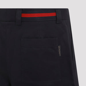 GUCCI Luxury Blend Bermuda Shorts