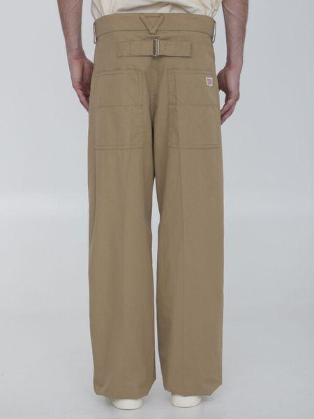 BOTTEGA VENETA Contemporary Beige Cargo Pants