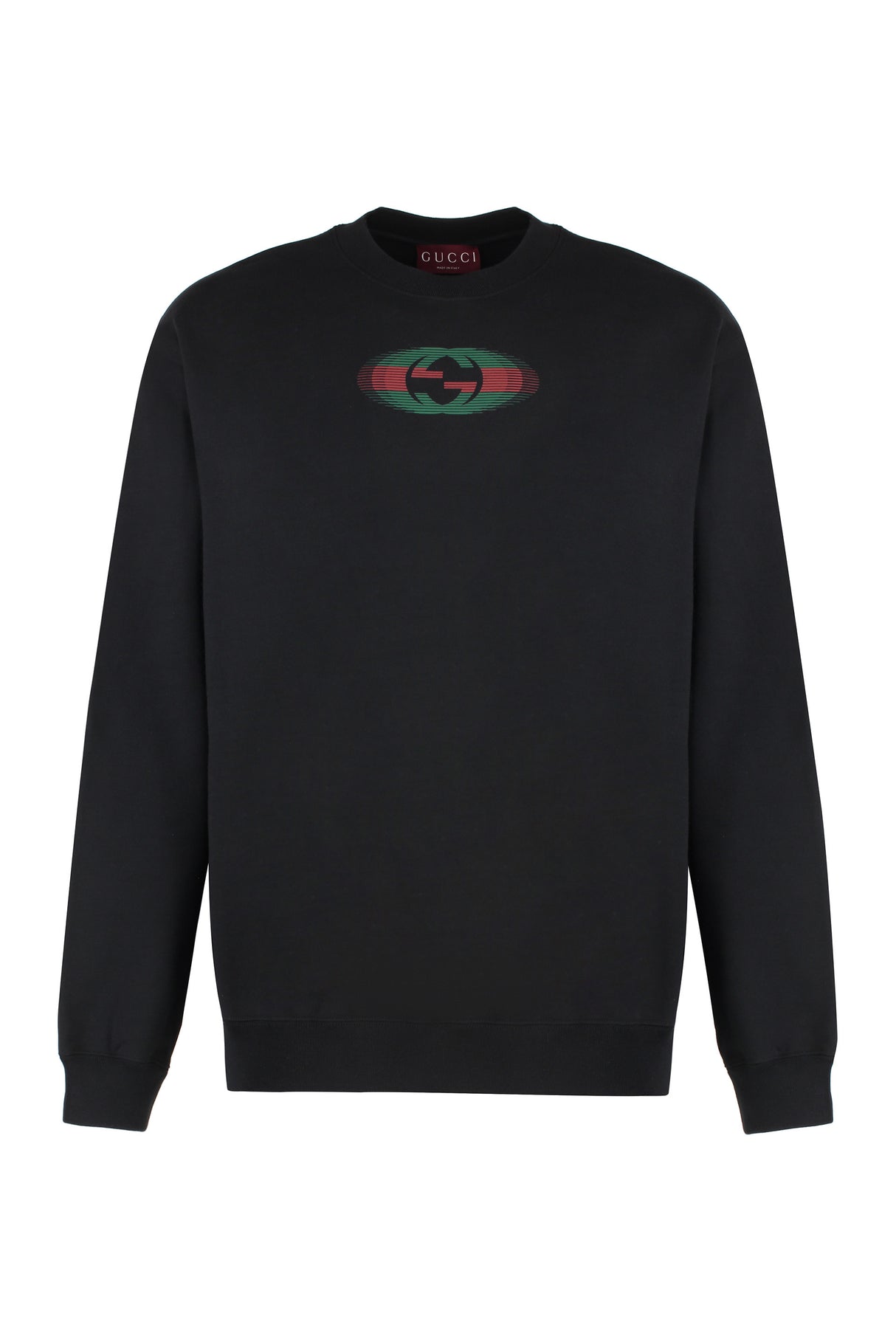 GUCCI Essential Cotton Crew-Neck Sweatshirt for Men