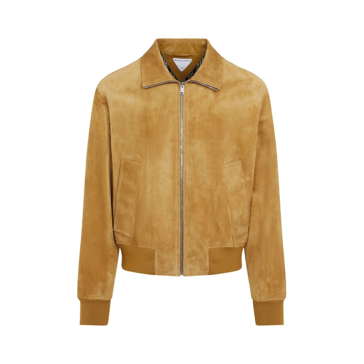 BOTTEGA VENETA Suede Bomber Jacket for Men - Fall/Winter 2024