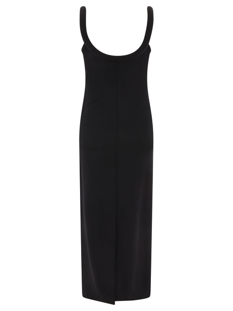 ALEXANDER MCQUEEN Sleek Bodycon Dress in Luxurious Black for Women