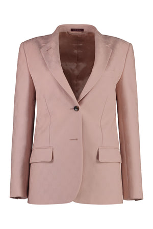 GUCCI Elegant Wool Blazer with Signature Motif