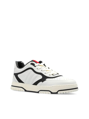 GUCCI Re-Web Colorblock Leather Sneakers