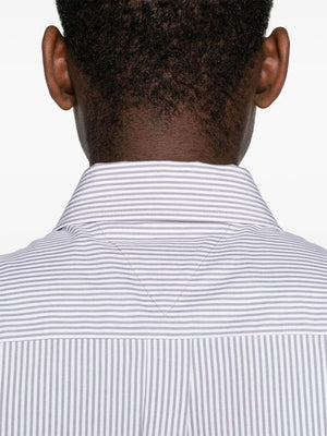 BOTTEGA VENETA Classic Striped Shirt for Men in Gray