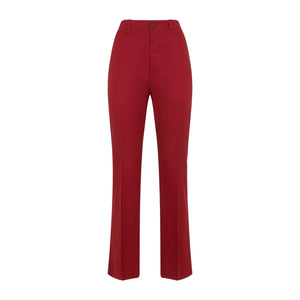 SAINT LAURENT Mid-Rise Tailored Pants