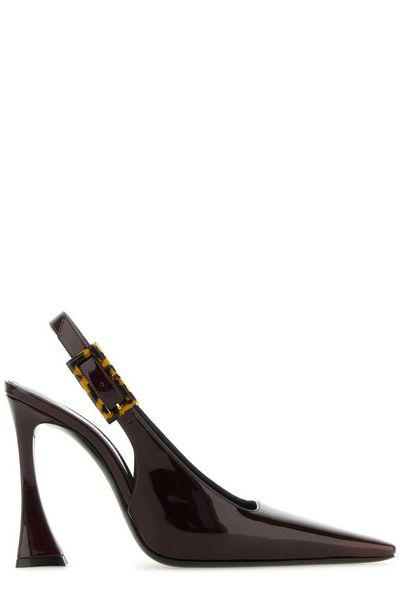 SAINT LAURENT Stone Sevilla High Heeled Pumps - 11cm