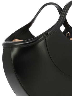 ALEXANDER MCQUEEN Women's 24SS Black Tote Bag - Classy Shoulder Carry for Any Occasion