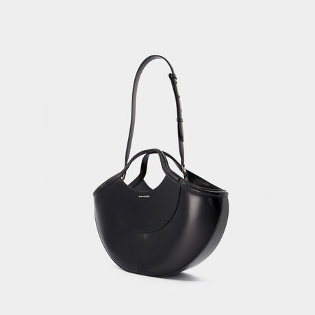 ALEXANDER MCQUEEN Women's 24SS Black Tote Bag - Classy Shoulder Carry for Any Occasion