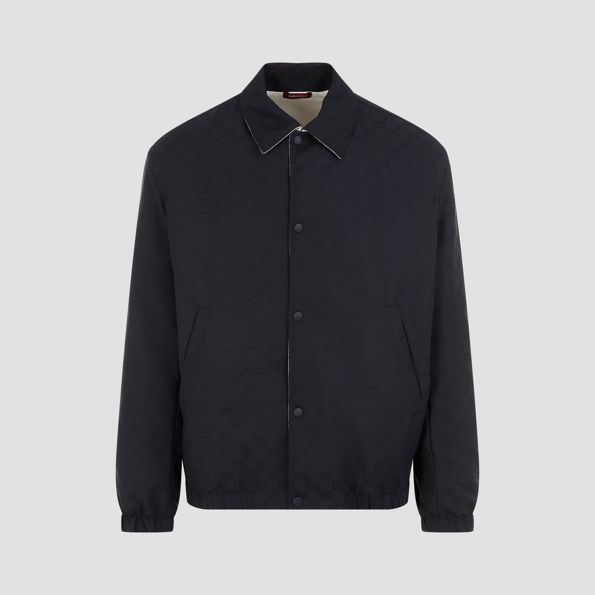 GUCCI Classic Blue Cotton Blouson