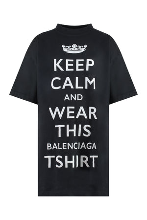 BALENCIAGA Oversize Cotton T-Shirt