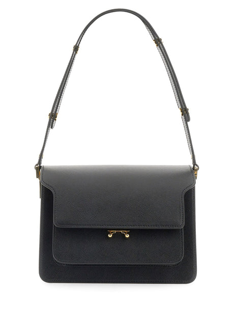 MARNI Adjustable Mini Trunk Shoulder Handbag