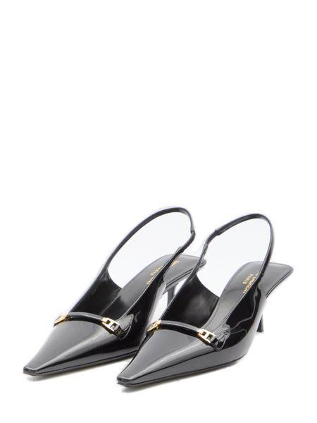 SAINT LAURENT Elegant Tonic Mini Heel Pumps 55