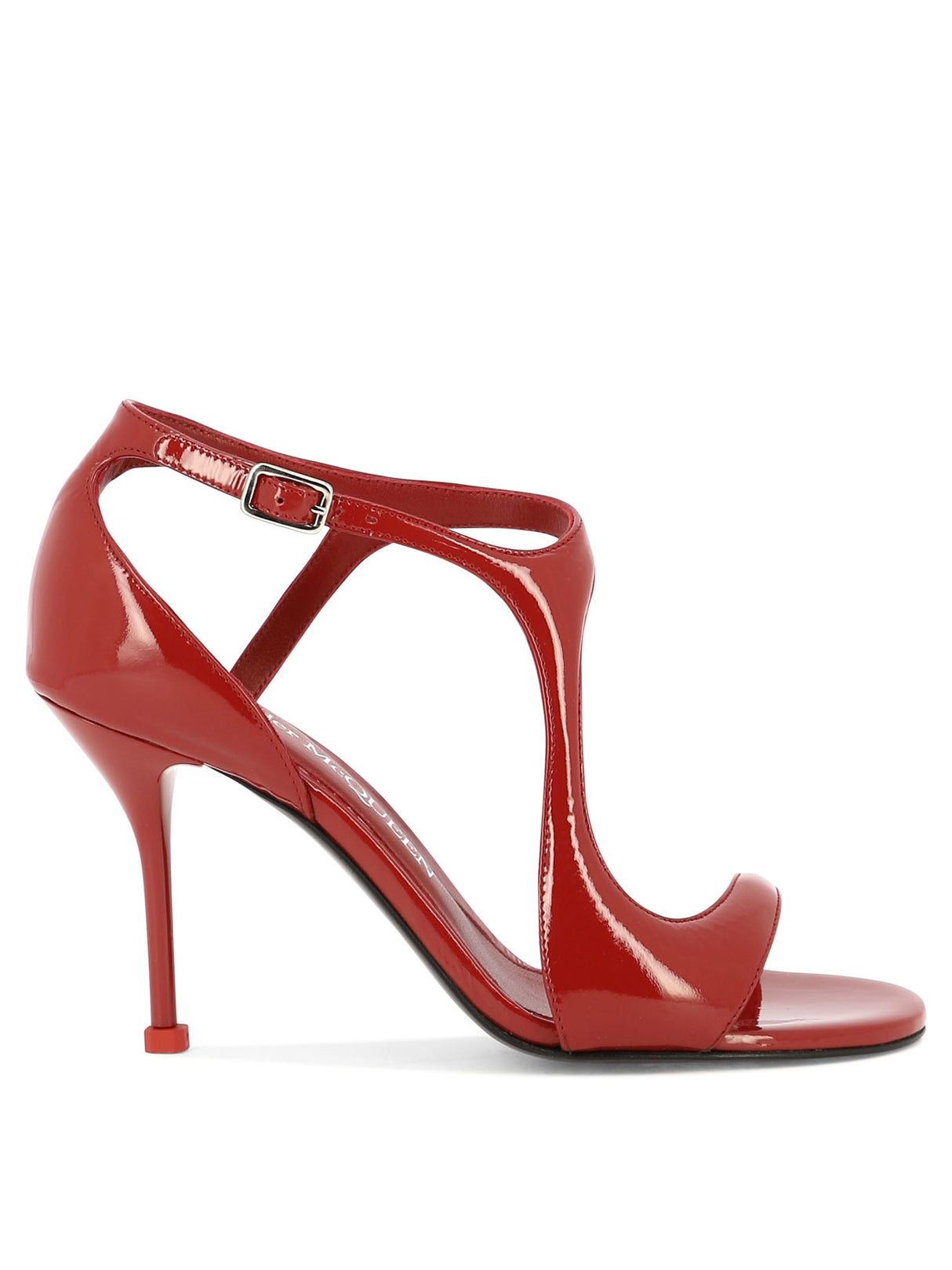 ALEXANDER MCQUEEN Extra Soft Red Sandals for Women