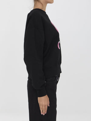 GUCCI Logo Detail Cotton Sweatshirt for Women - FW24