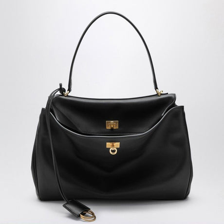 BALENCIAGA Rodeo Medium Handbag in Smooth Leather - Elegant and Functional