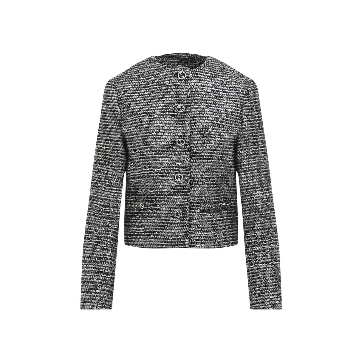 GUCCI Wool Blend Outerwear Jacket for Women