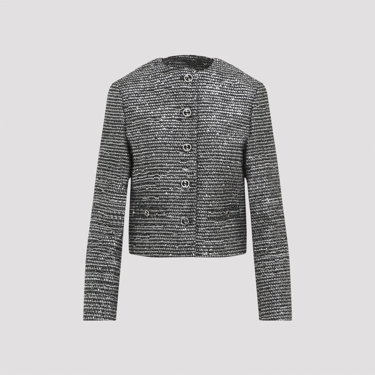 GUCCI Wool Blend Outerwear Jacket for Women