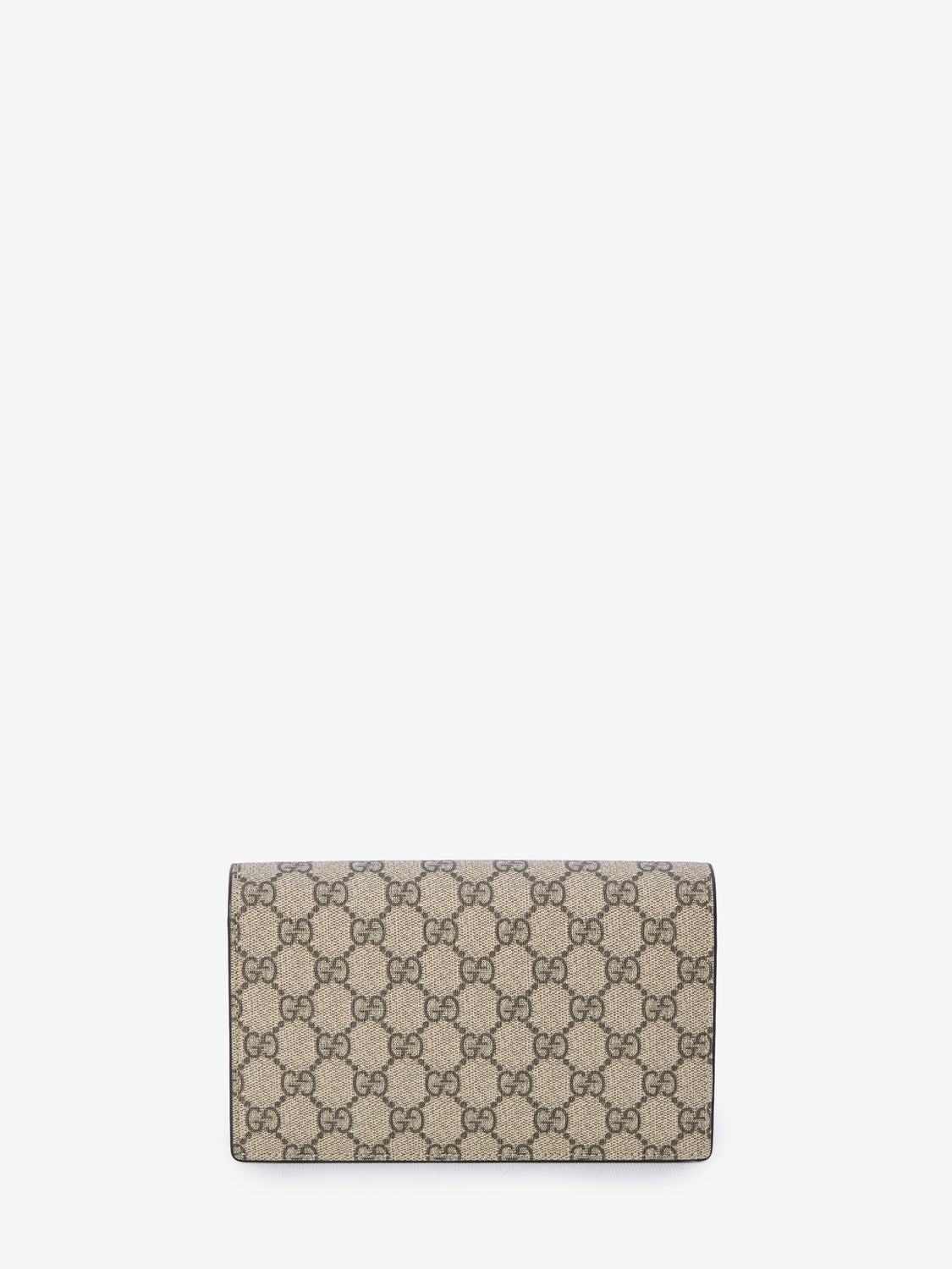 GUCCI Elegant Mini Chain Pouch with Leather Trims - 20x12.5x4 cm