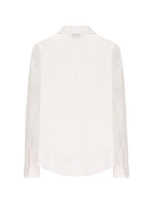 BALENCIAGA Classic White Crinkled Shirt