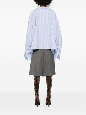 BALENCIAGA Asymmetric Off-Shoulder Shirt for Women