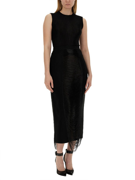 ALEXANDER MCQUEEN Elegant Long Skirt - Size XS