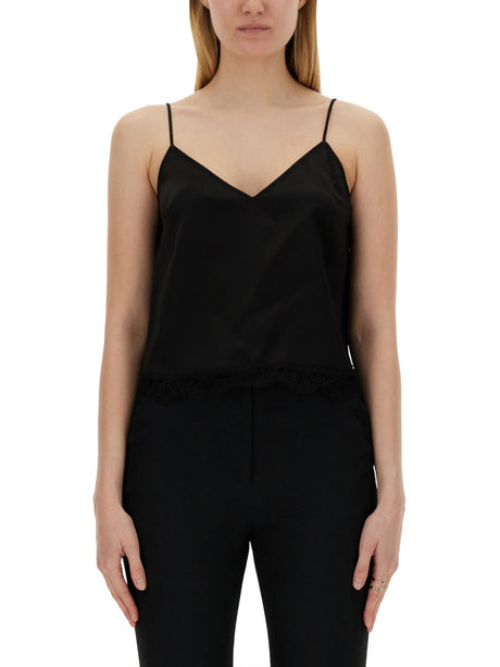 ALEXANDER MCQUEEN Mini Relaxed Fit Top with Thin Straps