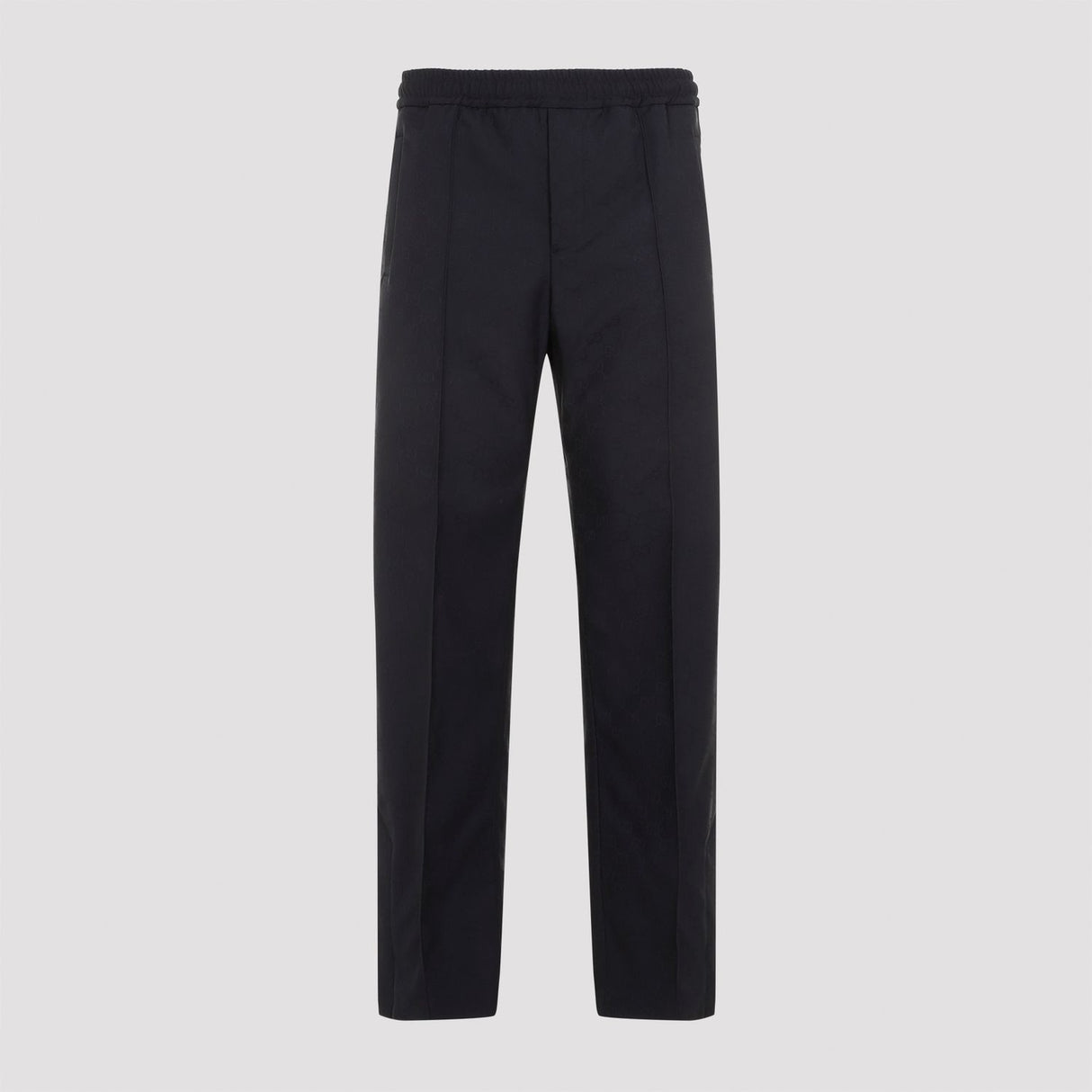 GUCCI Luxury Jacquard Trousers with Side Slits