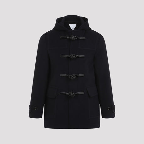 BOTTEGA VENETA Elegant Wool Duffle Jacket