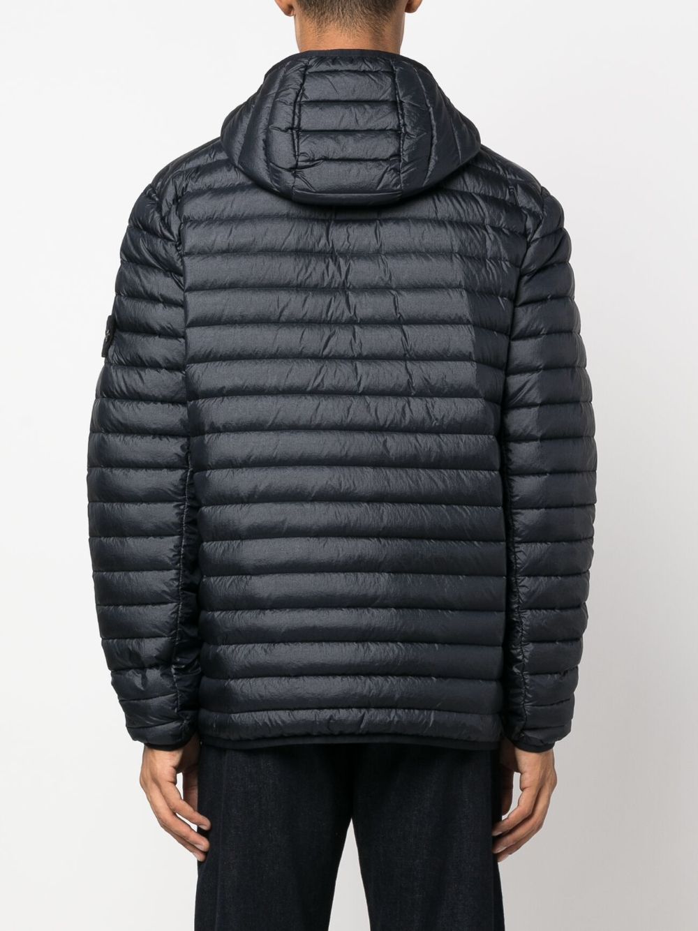 STONE ISLAND Packable Lightweight Down Jacket with Hood