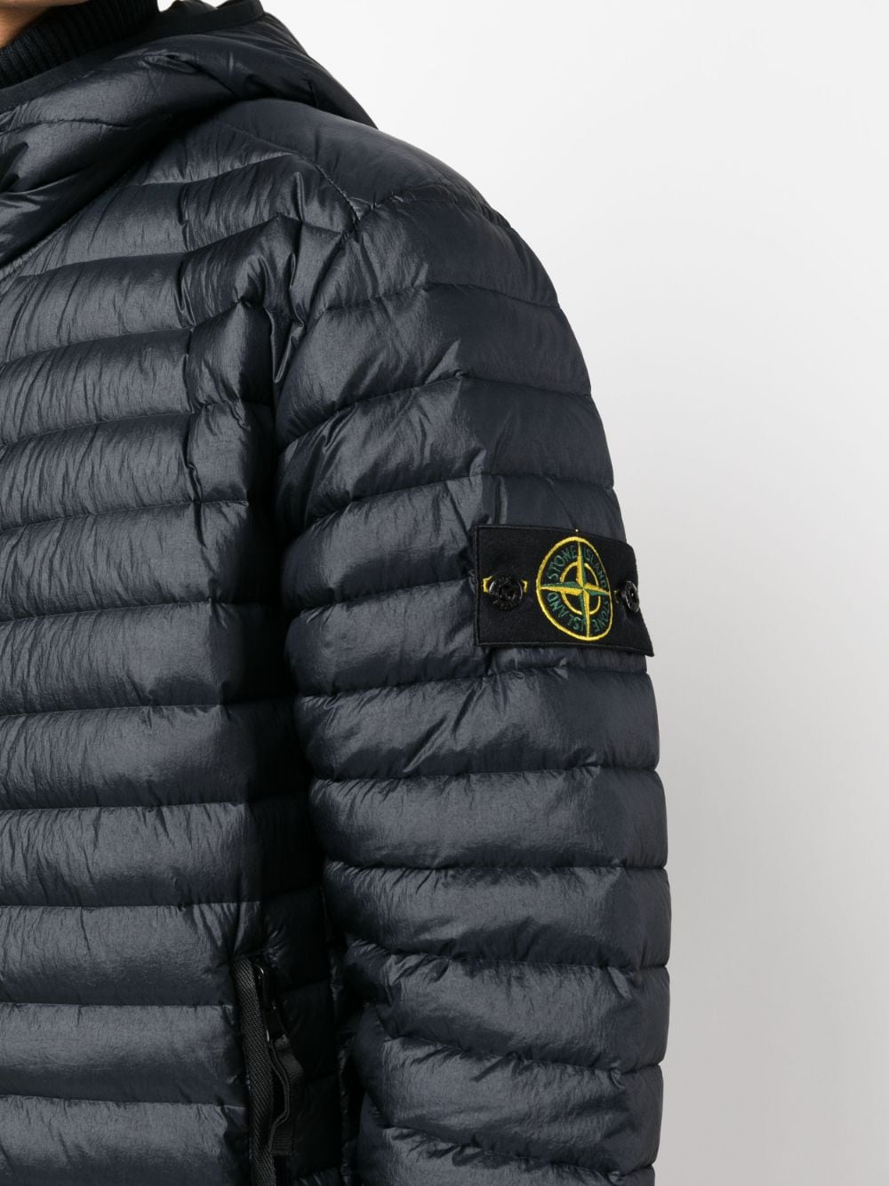 STONE ISLAND Packable Lightweight Down Jacket with Hood