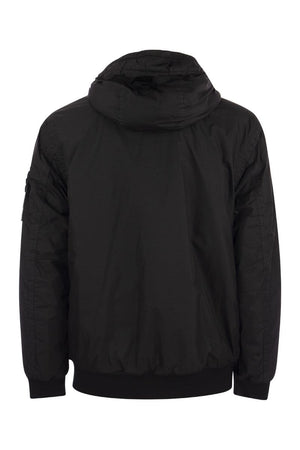 STONE ISLAND Stylish Black Fall Jacket for Men