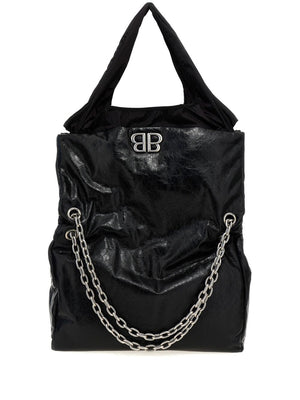 BALENCIAGA Monaco Chain Handbag - Large Size