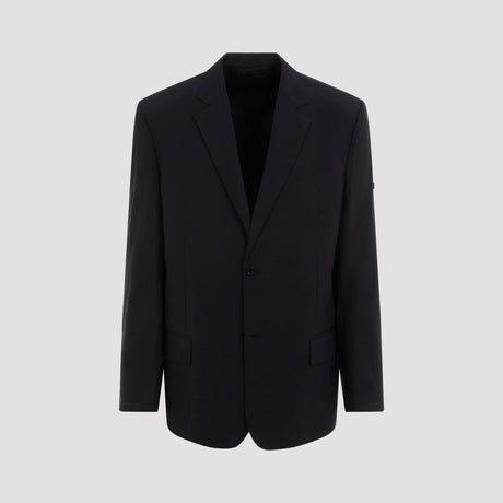 BALENCIAGA Sleek Washed Black Jacket