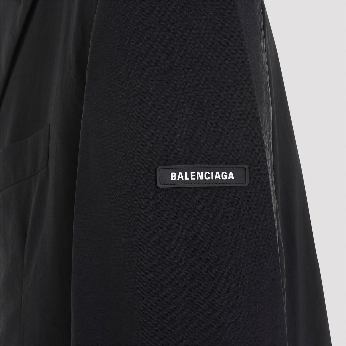 BALENCIAGA Sleek Washed Black Jacket