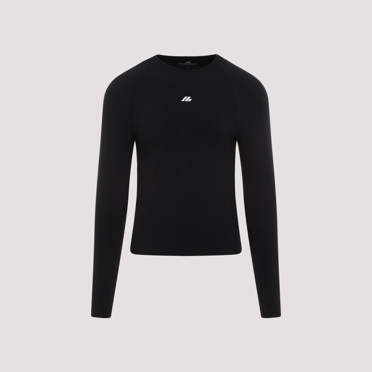 BALENCIAGA Sleek Fitted Long Sleeve Crewneck Sweater