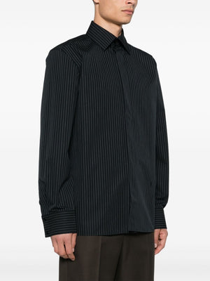 SAINT LAURENT Classic Striped Shirt for Men - FW24