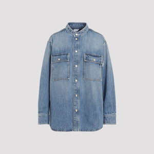 BOTTEGA VENETA Vintage-Inspired Denim Shirt for Women