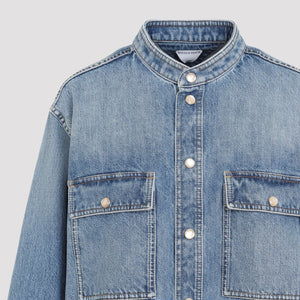 BOTTEGA VENETA Vintage-Inspired Denim Shirt for Women