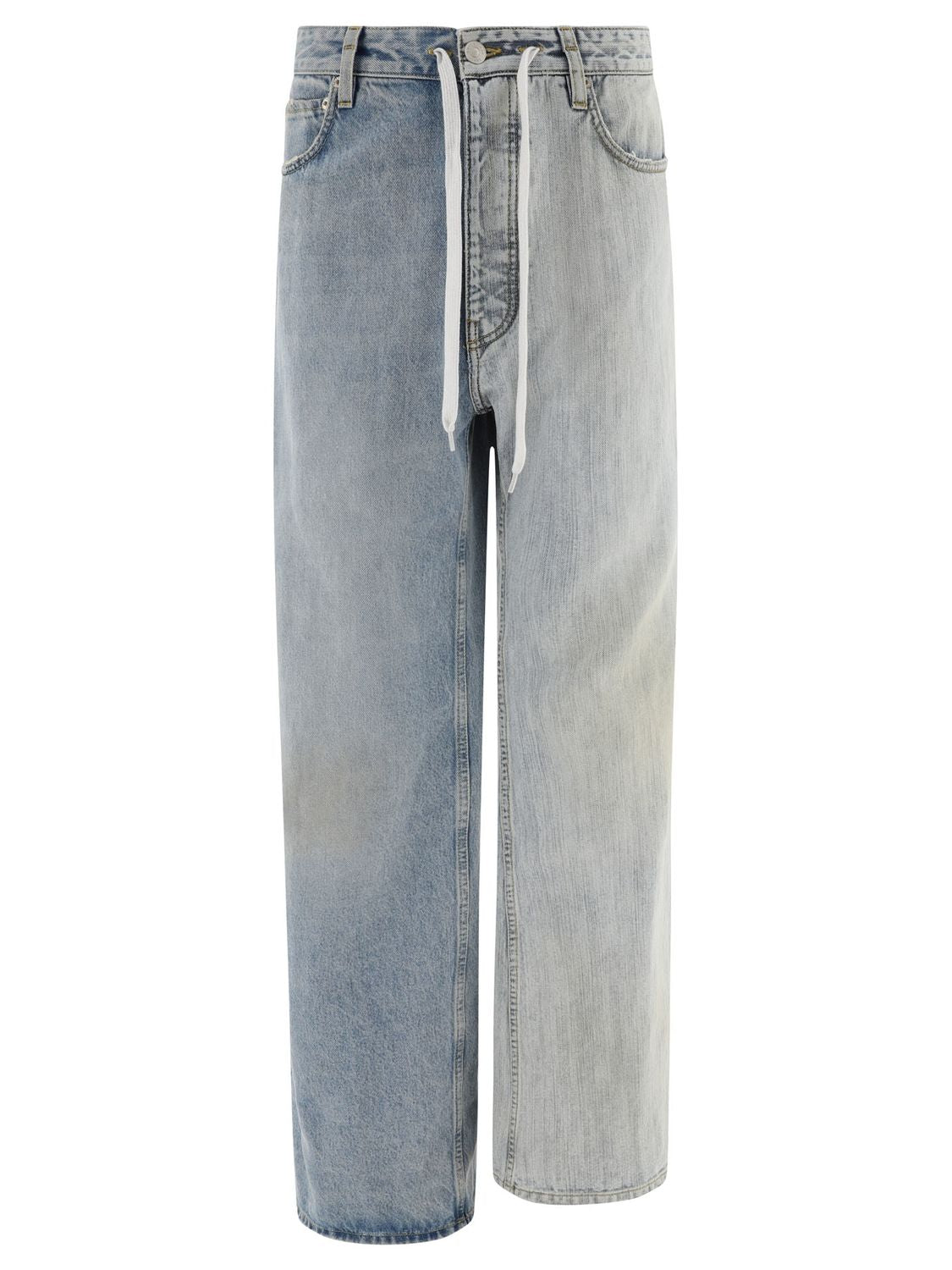 BALENCIAGA Dual-Tone Relaxed Baggy Jeans