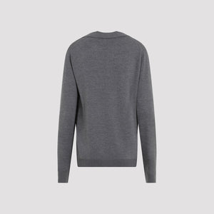 GUCCI Elegant V-Neck Wool Sweater