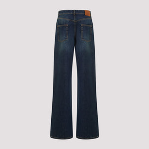 ALEXANDER MCQUEEN Elegant Cotton Denim Jeans