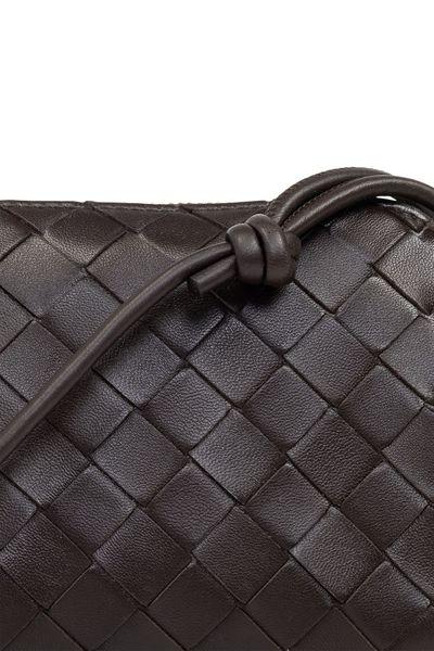 BOTTEGA VENETA Woven Nappa Mini-Leather Pouch