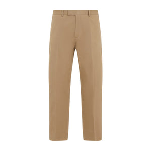 GUCCI Refined Cotton Trousers