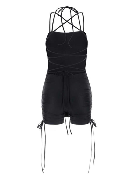 BALENCIAGA Elegant Ruched Mini Dress for Women