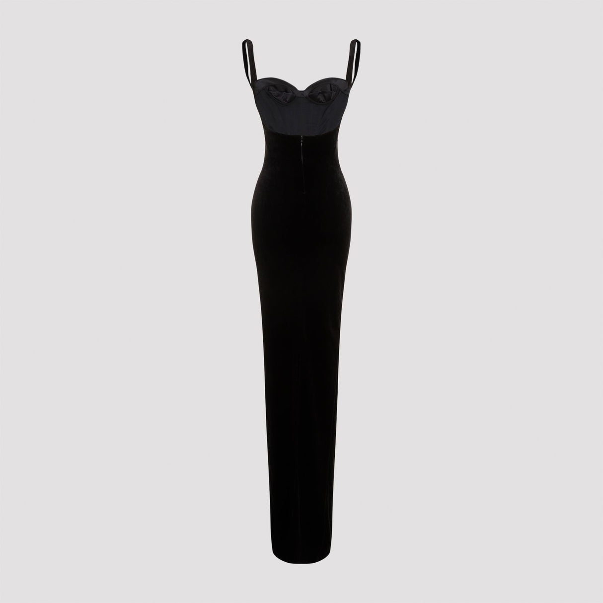 BALENCIAGA FITTED GOWN LONG DRESS