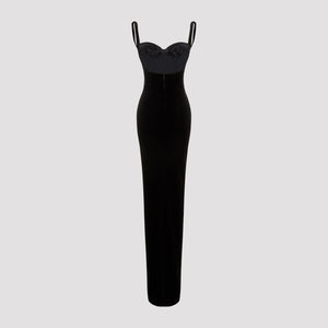 BALENCIAGA Elegant Fitted Long Gown